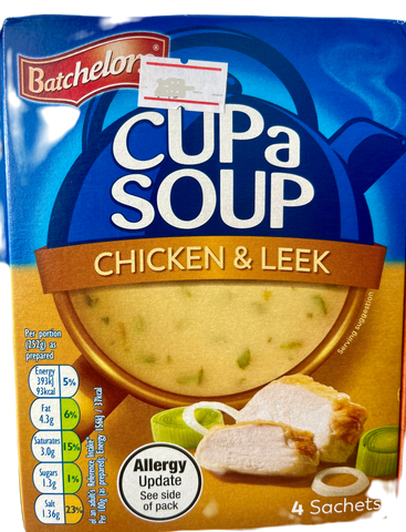 Cup soup chicken & Leek