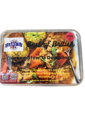 Chicken stew and dumplings