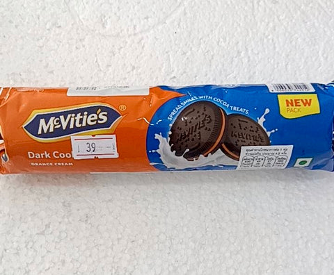 Mcvities Dark cookies orange cream