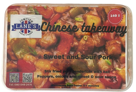 Sweet and sour pork Cantonese style