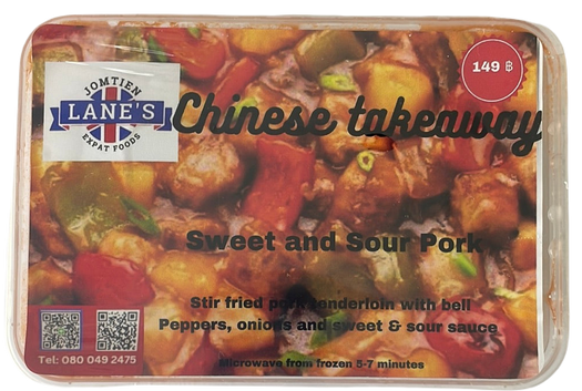 Sweet and sour pork Cantonese style