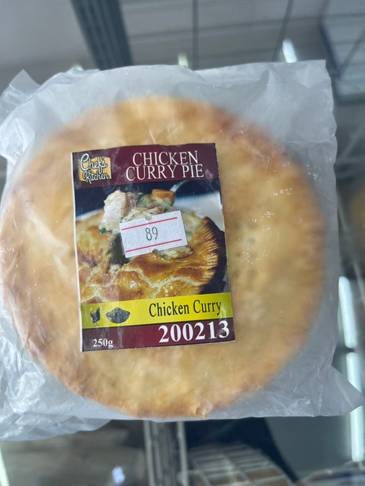 Chicken curry pie