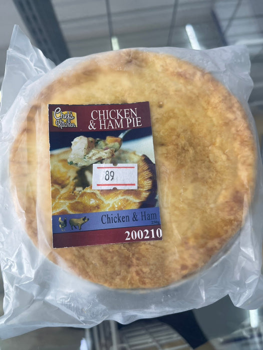 Chicken and ham pie