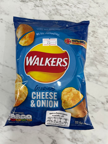 Walkers cheese and onion