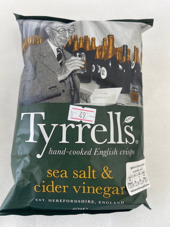 Tyrrell’s Crisps sea salt & cider vinegar