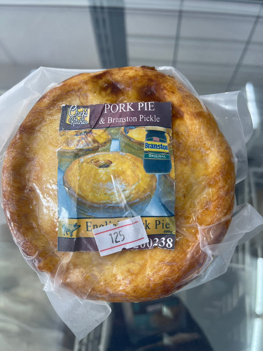 Pork and Branston pie