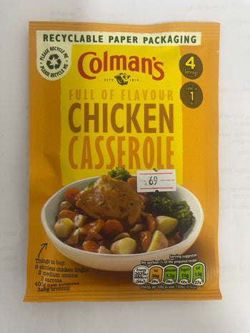 Colman’s Chicken Casserole