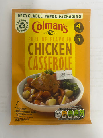 Colman’s Chicken Casserole