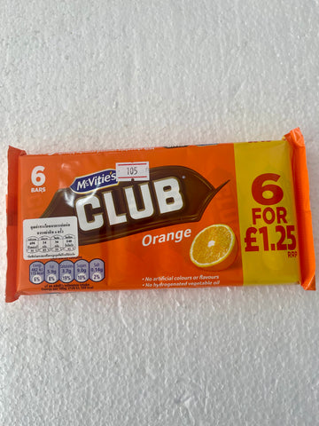 McVities club orange