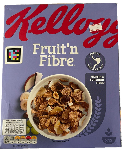 Kellogg fruit fiber