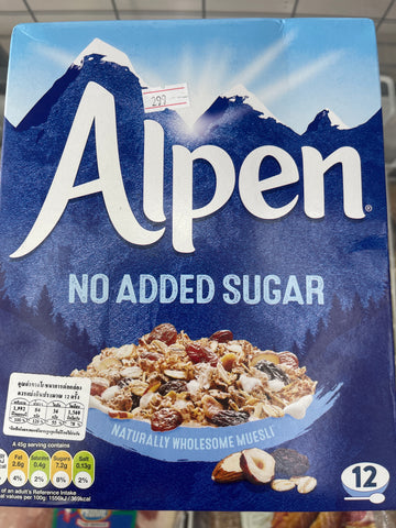 Alpen no added sugar