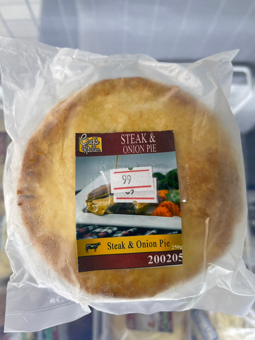 Steak and onion pie