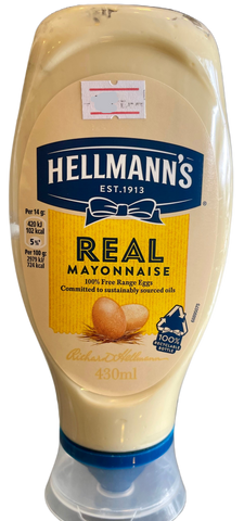 Hellmann’s real mayonnaise