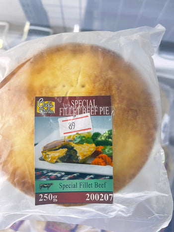 Special beef fillet pie
