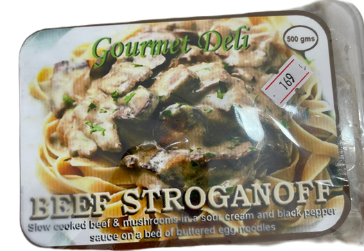 Beef Stroganoff