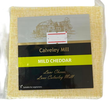 Calveley mill. Mild cheddar