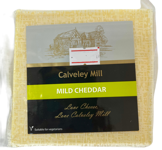 Calveley mill. Mild cheddar