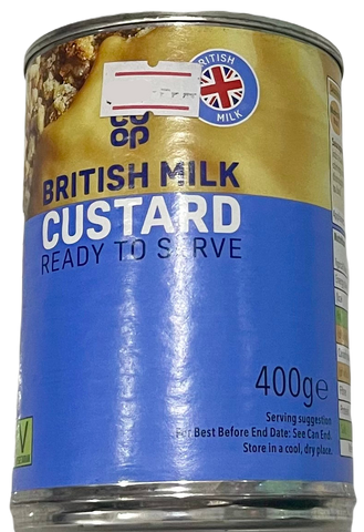 CO OP British milk custard