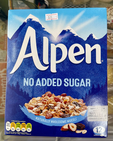 Alpen no added sugar