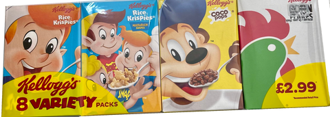 Kellogg’s 8 Varsity packs