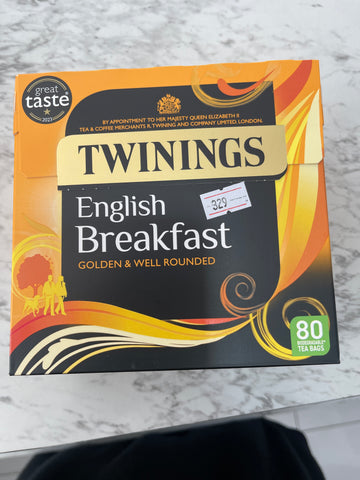 Twinings English Breakfast 80