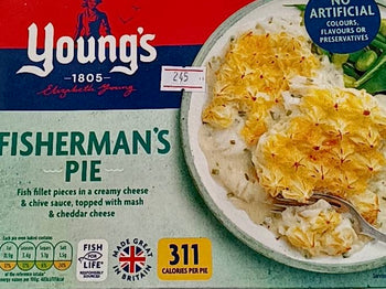 Youngs fisherman pie