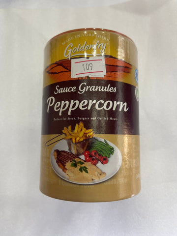 Goldenfry peppercorns sauce