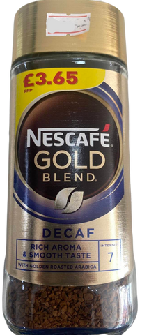 Nescafé Gold. Decaf