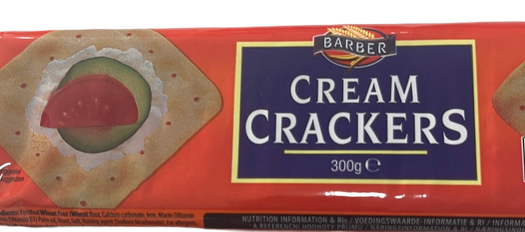 Cream crackers