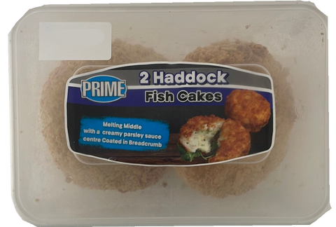 Haddock and parsley sauce fish cake