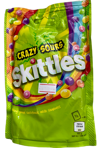 Skittles carzy sours