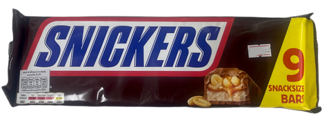 Pack of 9 Snickers
