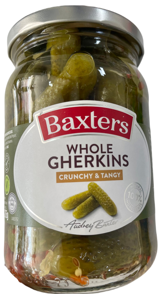 Baxters while Gherkin
