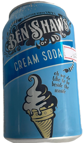 Ben Shaws cream soda