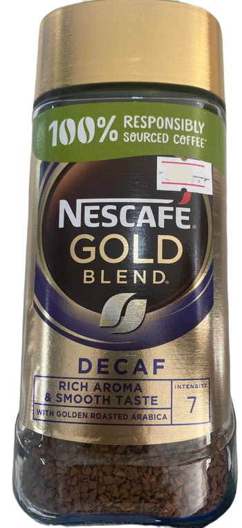 Nescafé gold. Decaf