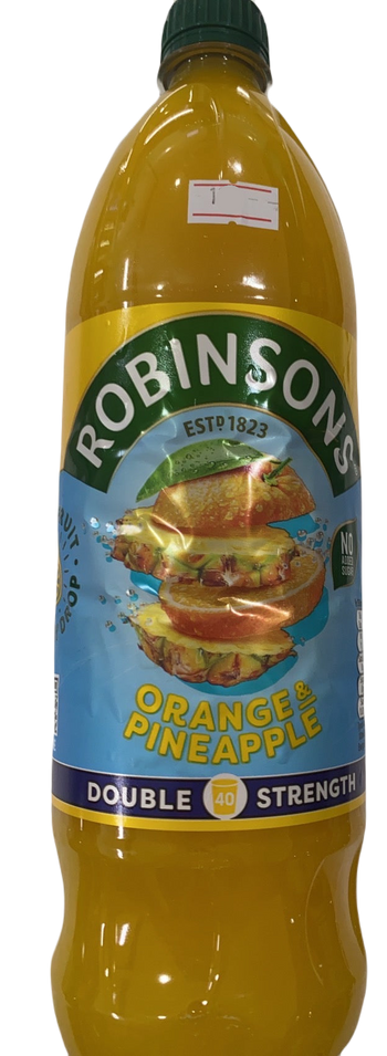 Robinson Double Strength Orange & Pineapple