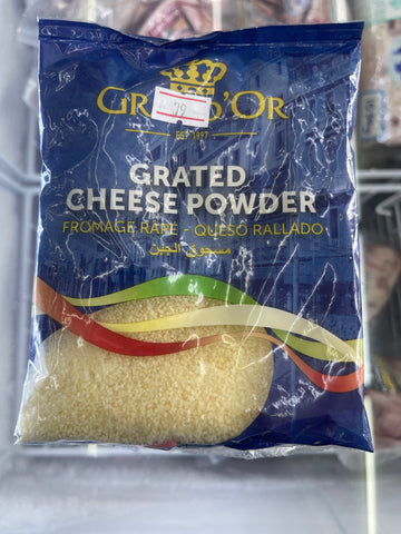 Grated cheese powder