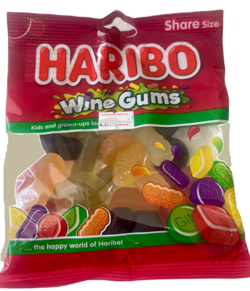 Haribo wine gums