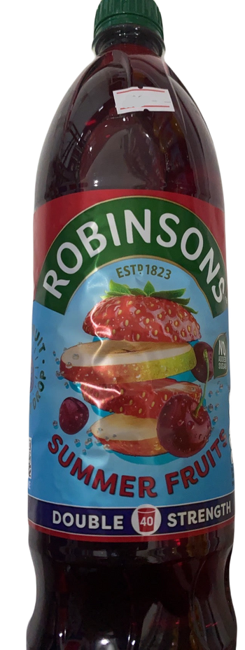 Robinson Double Strength Summer fruit