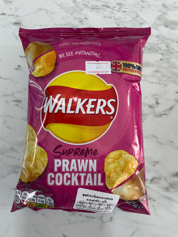 Walkers prawn and cocktail crisp