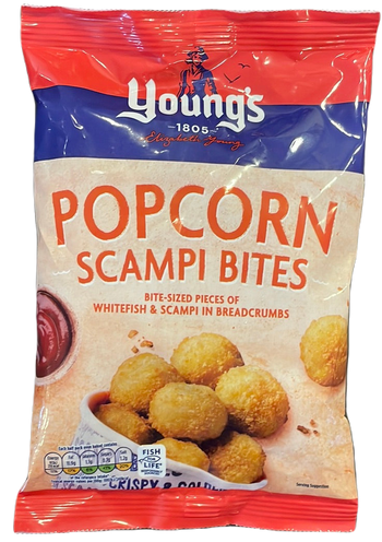 Youngs popcorn scampi bites