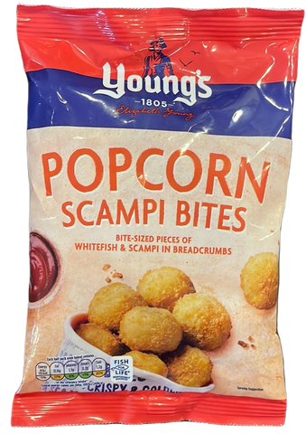 Youngs popcorn scampi bites