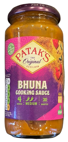 Bhuna cooking sauce