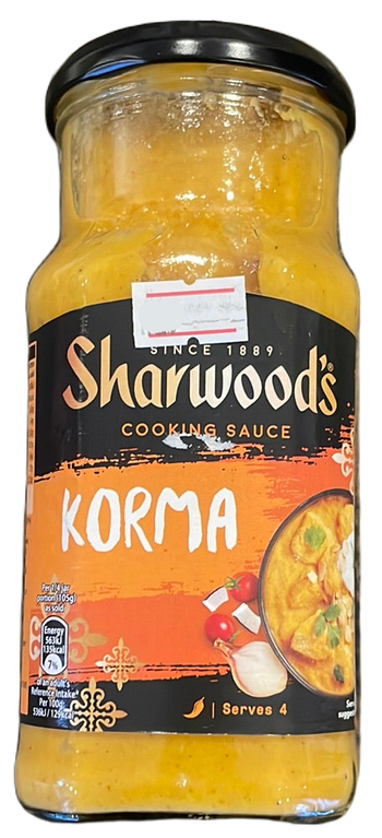 Sharwoods Korma sauce