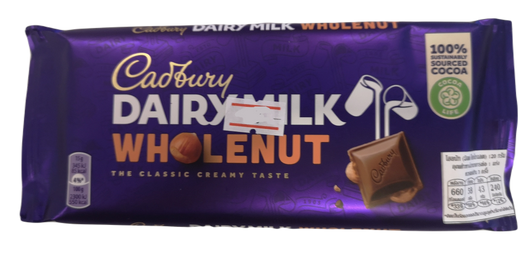 Dairy milk Wholenut