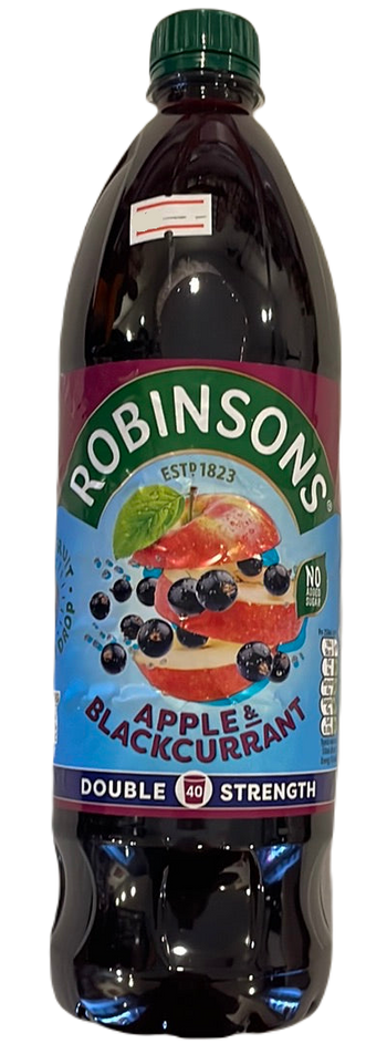 Double Robinson’s apple & blackcurrant