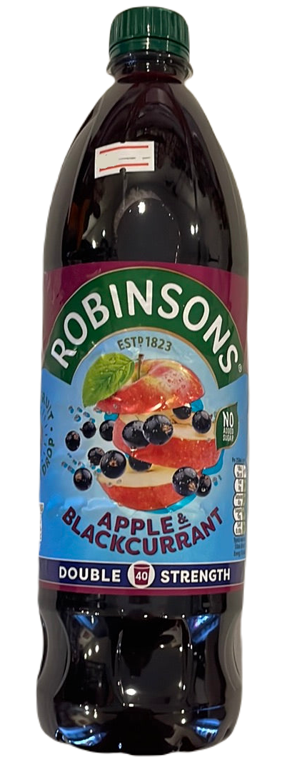 Double Robinson’s apple & blackcurrant