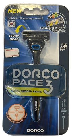 Dorco pace 3 shave