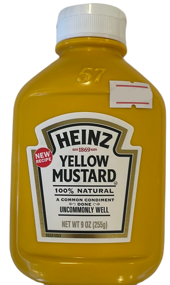 Heinz yellow mustard