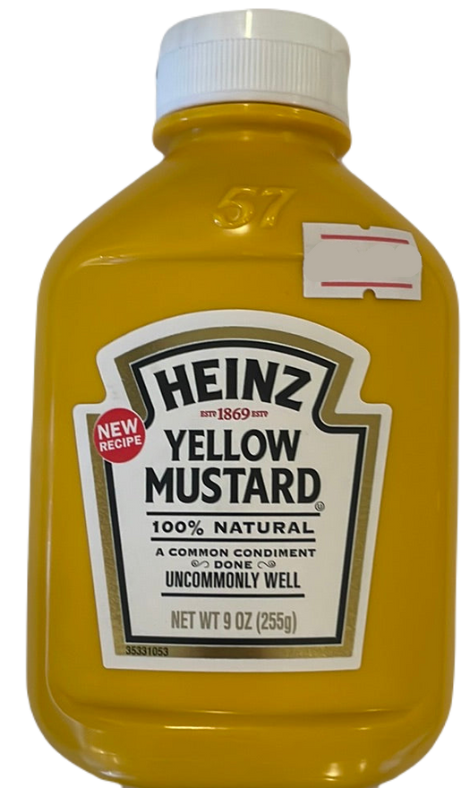 Heinz yellow mustard